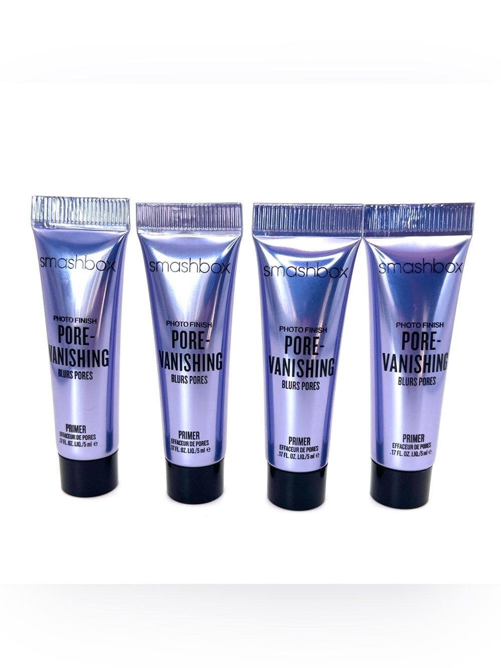 SMASHBOX Photo Finish Pore-Vanishing Primer - Set of 4 - Travel Size Minis!